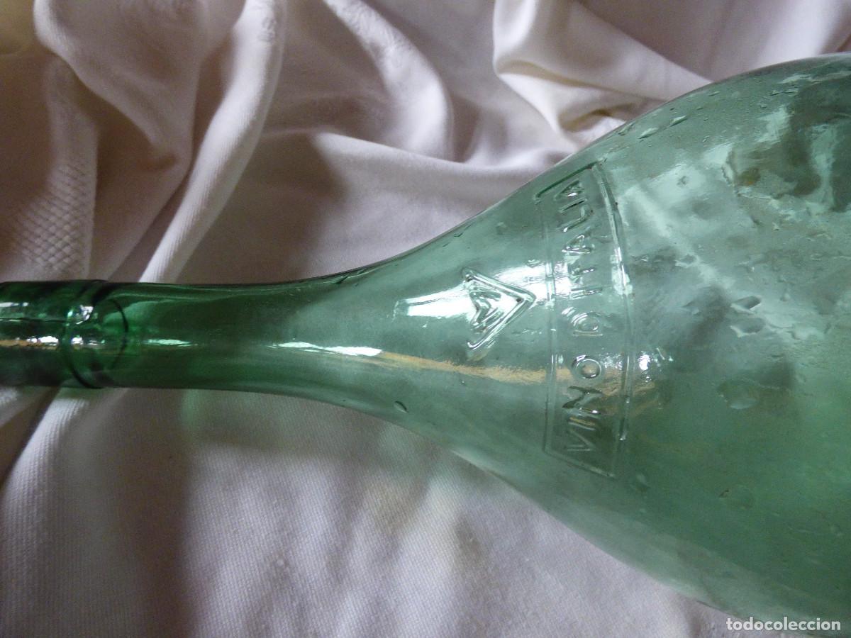 Botellas antiguas: Botella para vino,Italia. - Foto 2