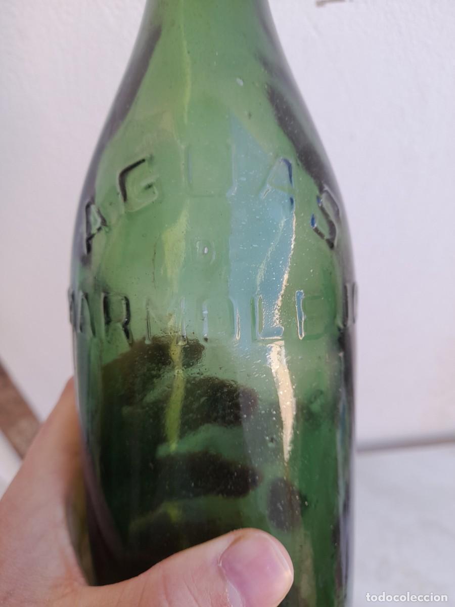 Botellas antiguas: Botella de agua Marmolejo Jaen - Foto 2