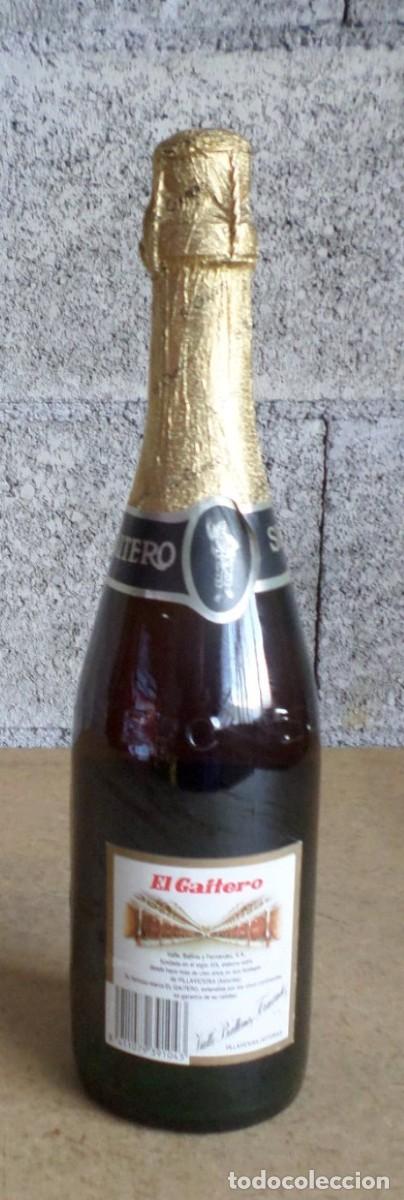 Botellas antiguas: Botella sidra extra EL GAITERO - Foto 4