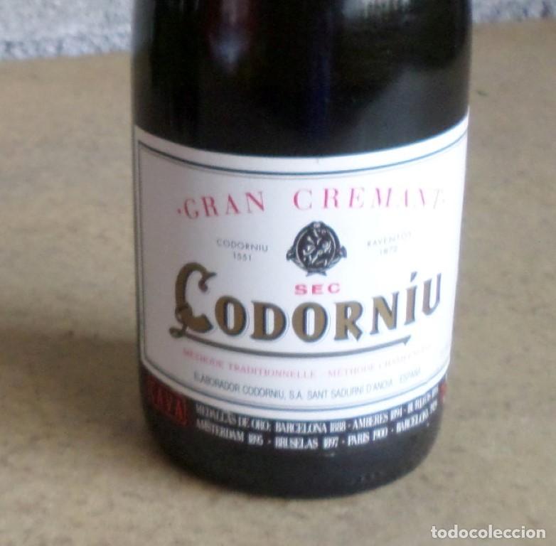 Botellas antiguas: Botella CODORNIU Gran cremant - Foto 2