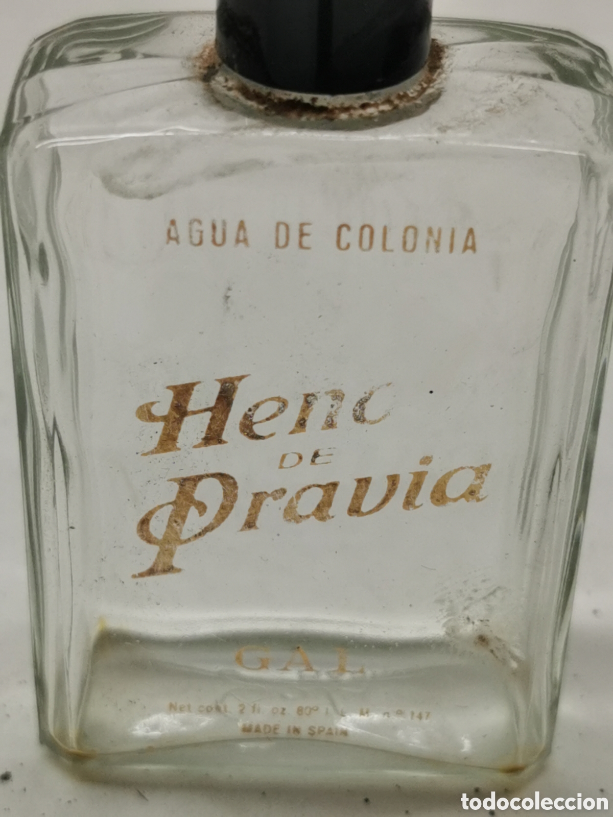Botellas antiguas: Heno de Pravia - Foto 2