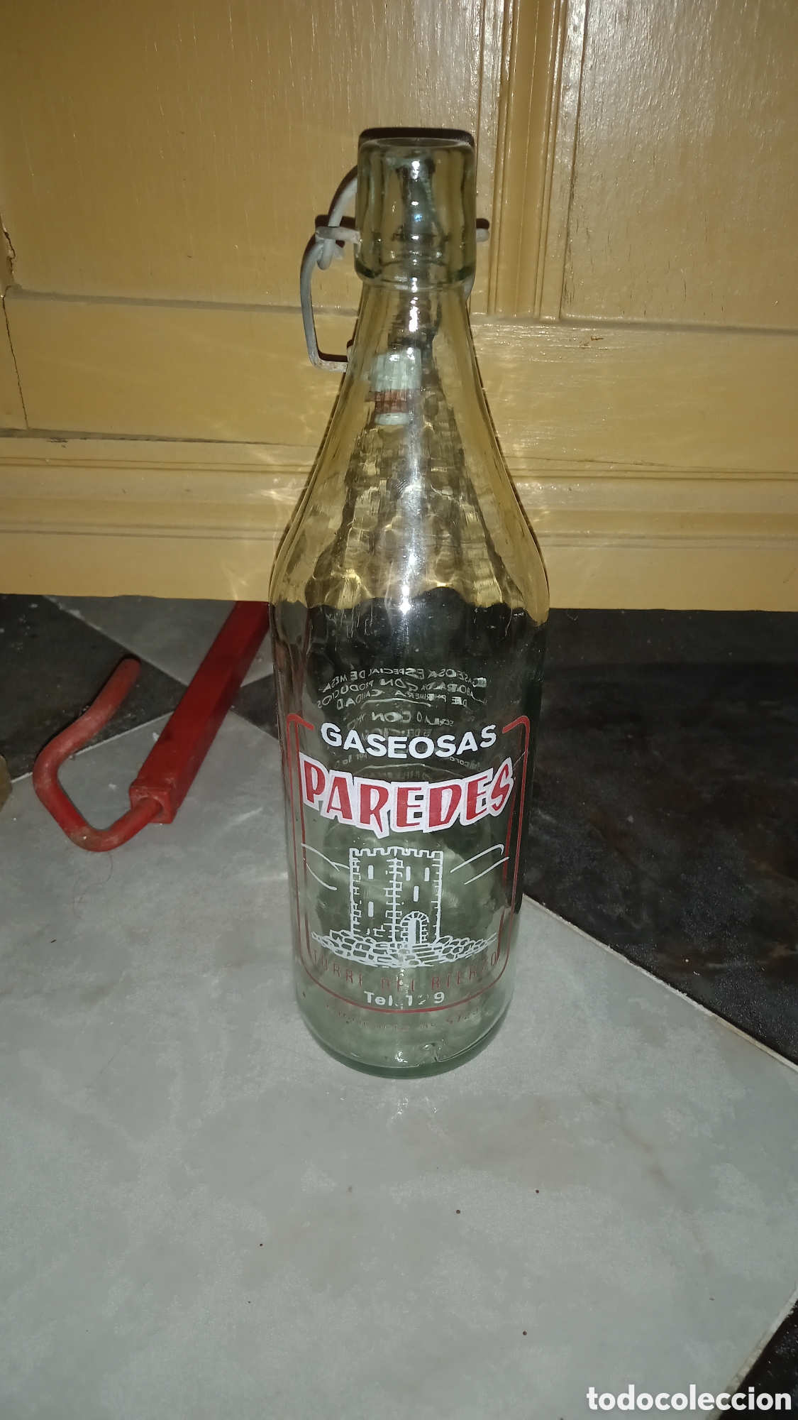 Botellas antiguas: Botella gaseosa Paredes - Foto 1