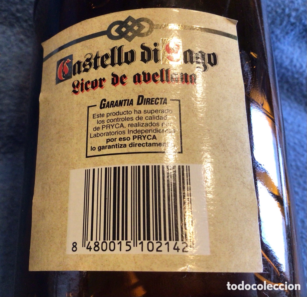 Botellas antiguas: BOTELLA LICOR PRYCA (VACIA) - Foto 4