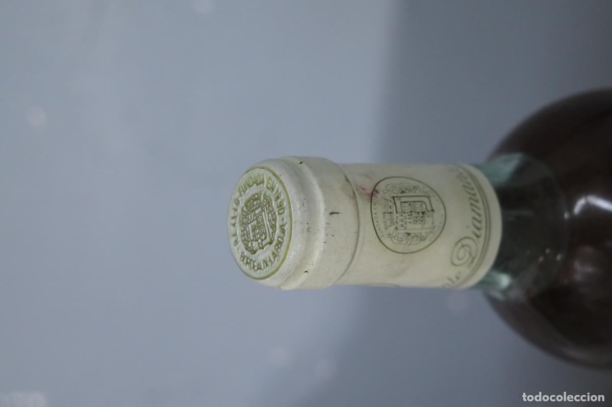 Botellas antiguas: BOTELLA. DIAMANTE. RIOJA - Foto 2