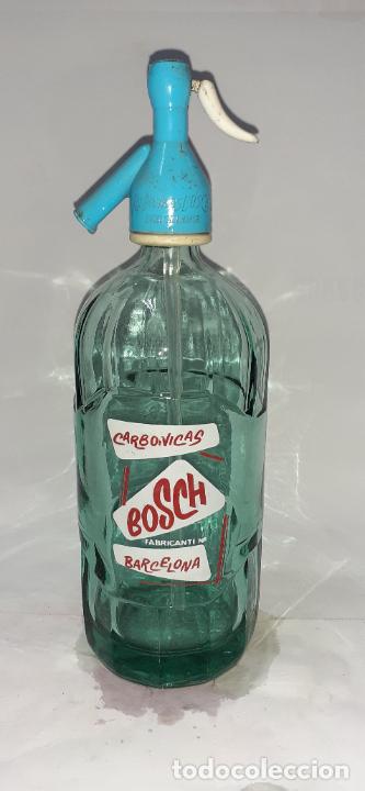 Botellas antiguas: SIFON BOSCH BARCELONA - Foto 1