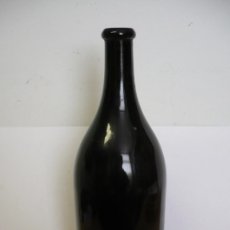 Botellas antiguas: GRAN BOTELLA VINO CRISTAL NEGRO. Lote 388583429