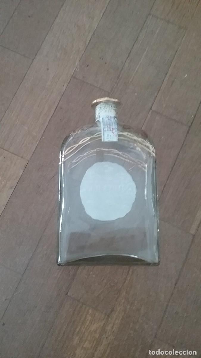 Botellas antiguas: Botella vac&iacute;a Brandy Lepanto (712-2) - Foto 2