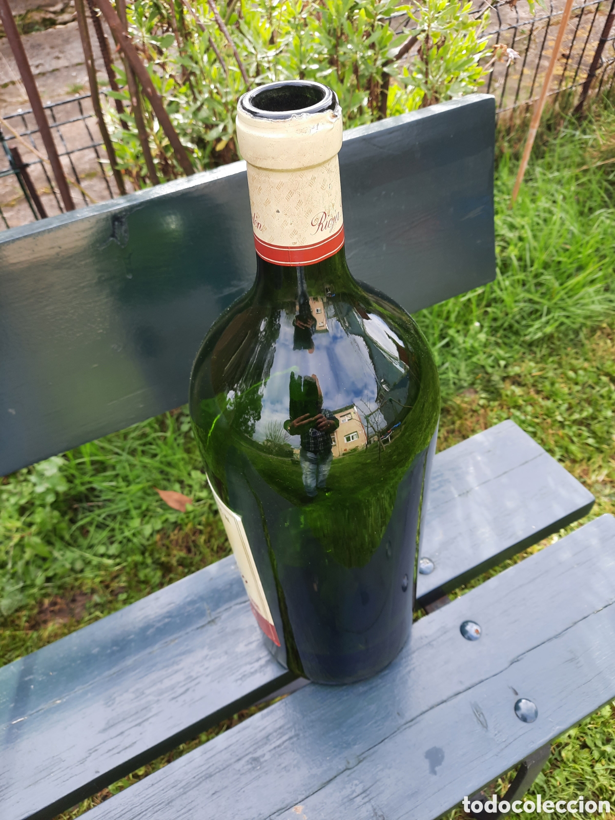Botellas antiguas: Botellon 50 cms alto. - Foto 3