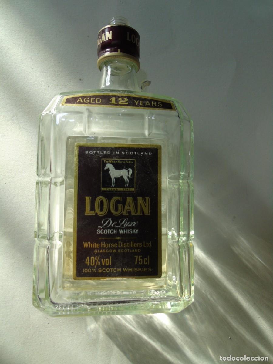 Botellas antiguas: BOTELLA DE LOGAN 12 YEARS - Foto 2