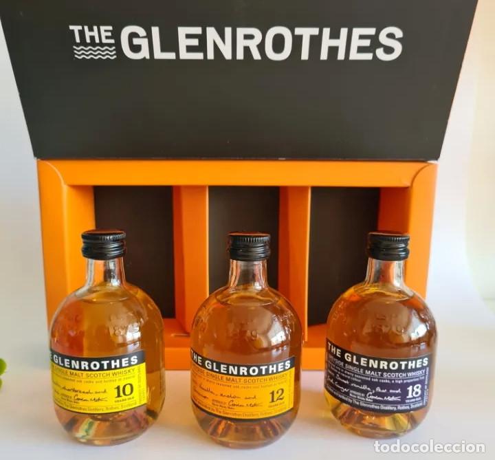 Botellas antiguas: THE GLENROTHES - caja - Foto 2