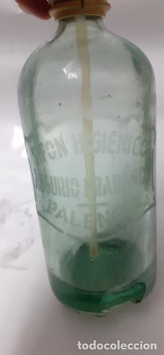 Botellas antiguas: SIF&Oacute;N PRADANOS DE PALENCIA - Foto 2