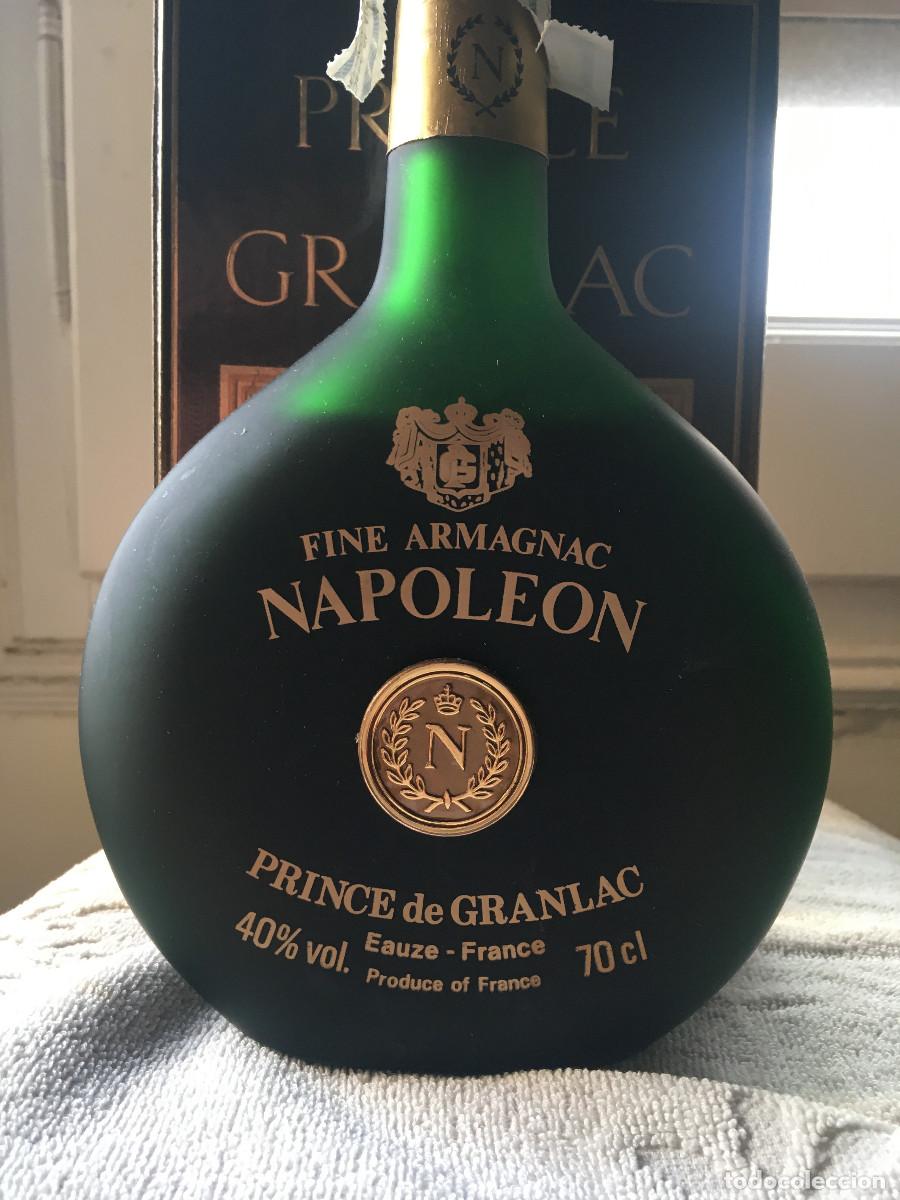 botella [cognac] prince de granlac. extra fine - Buy Antique