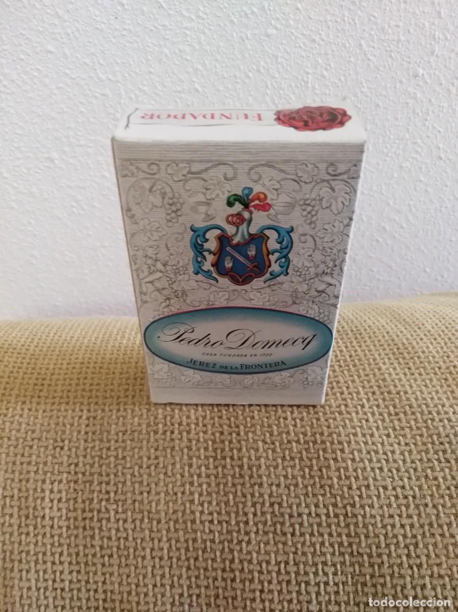 Botellas antiguas: Botella miniatura Brandy Fundador - Foto 5