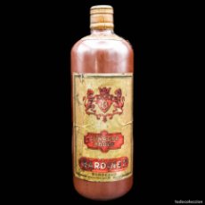Botellas antiguas: BOTELLA DE BORDEAUX CURAÇAO ROUGE. Lote 396671914