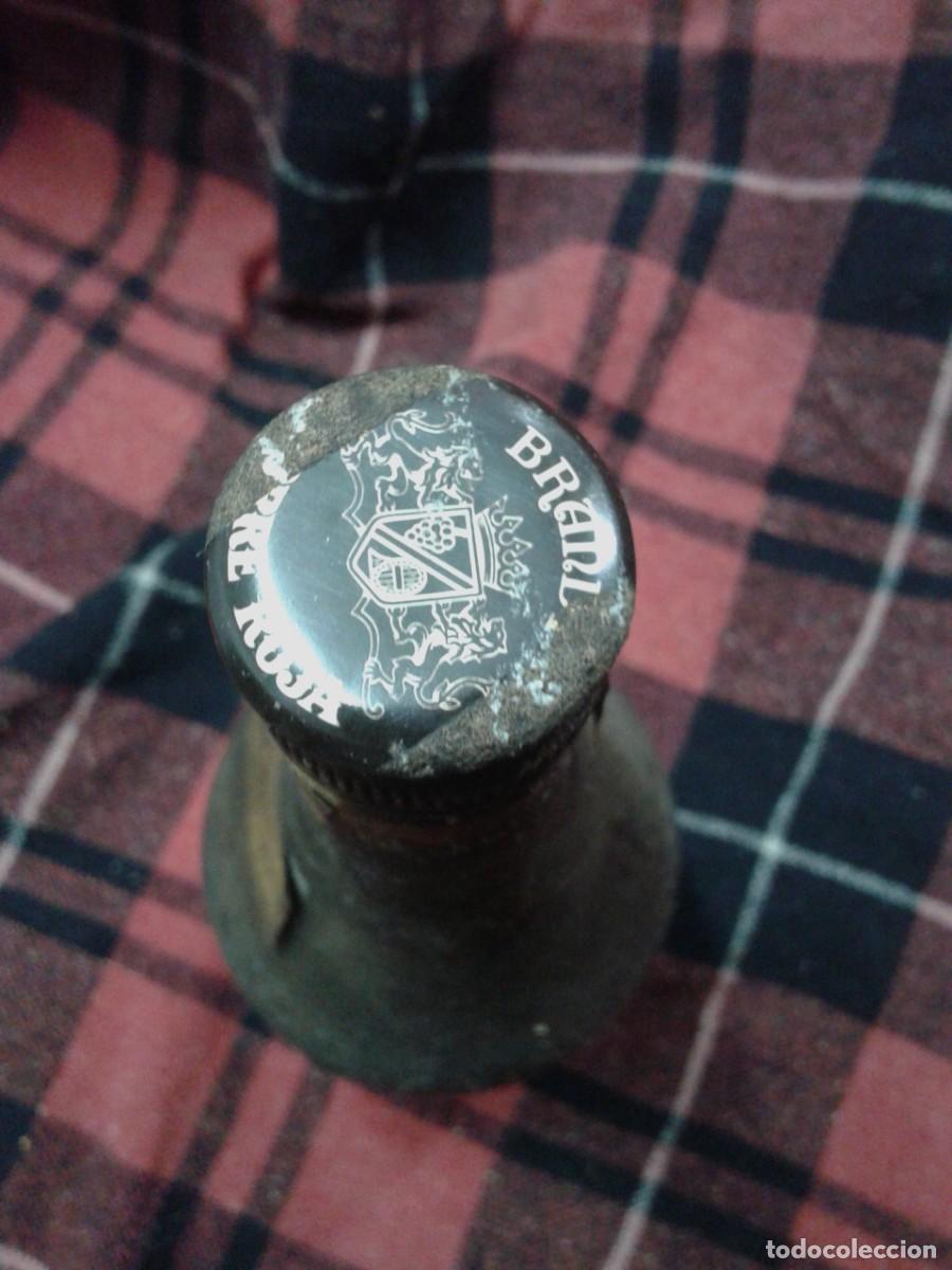 Botellas antiguas: ANTIGUA BOTELLA DE BRANDY TORRE-ROJA, Tr - Foto 5