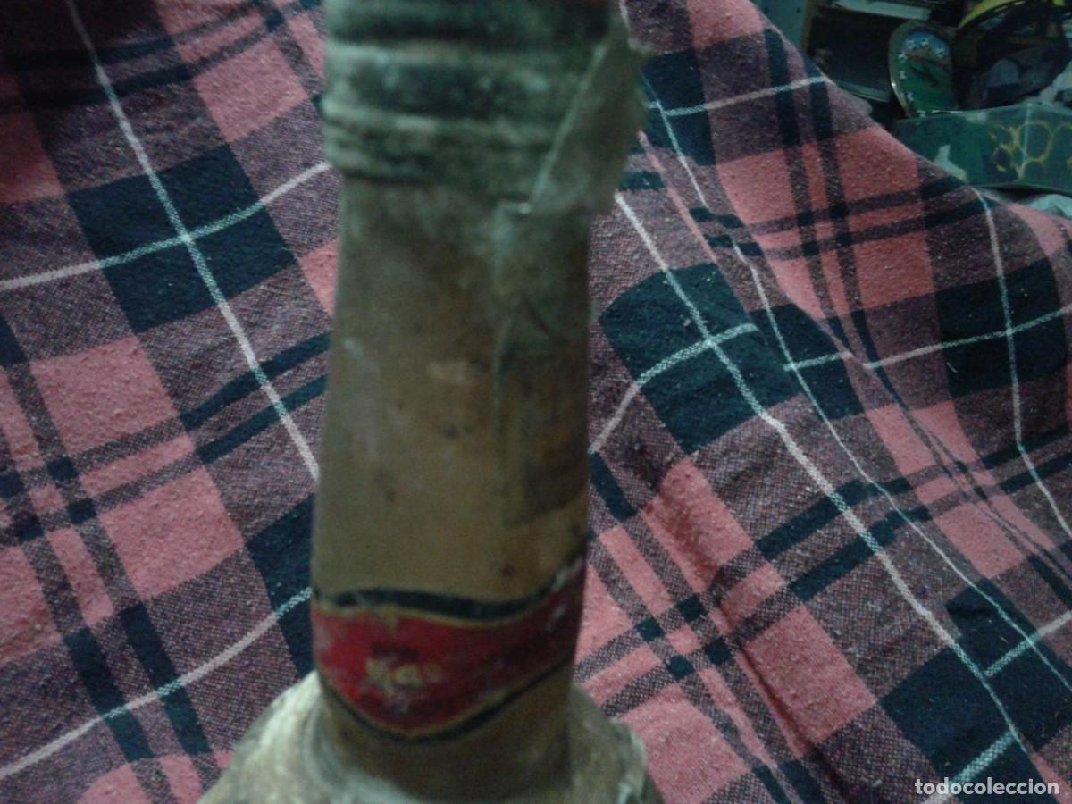 Botellas antiguas: Antigua botella de Ron Pujol, Tr - Foto 10