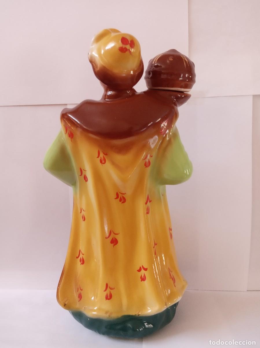 Botellas antiguas: Botella figura cosaco - Foto 3
