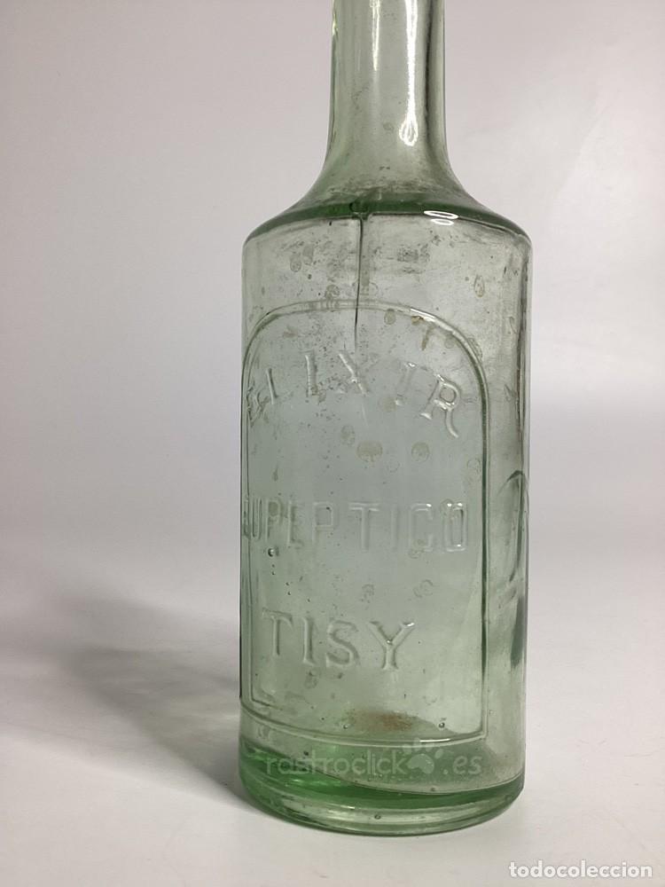 Botellas antiguas: Frasco de Elixir Eupeptico TISY a&ntilde;os 20 - Foto 5