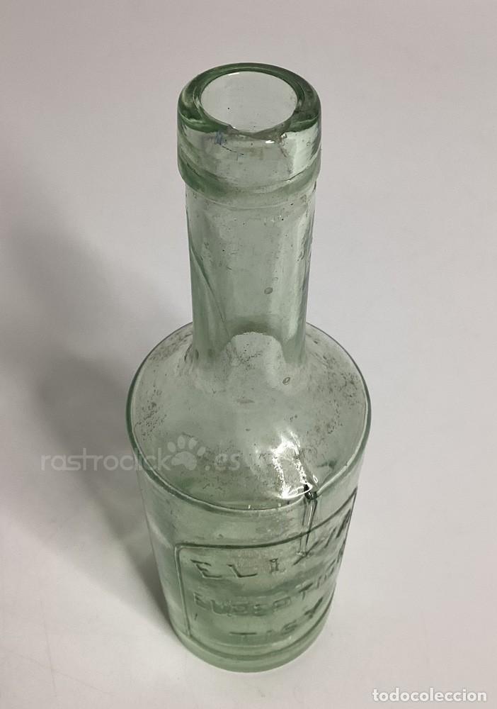 Botellas antiguas: Frasco de Elixir Eupeptico TISY a&ntilde;os 20 - Foto 7