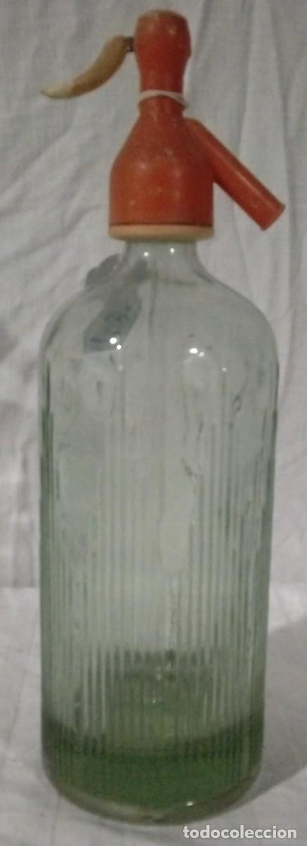 Botellas antiguas: Sif&oacute;n Viudas de Vilella y compa&ntilde;&iacute;a - Foto 1