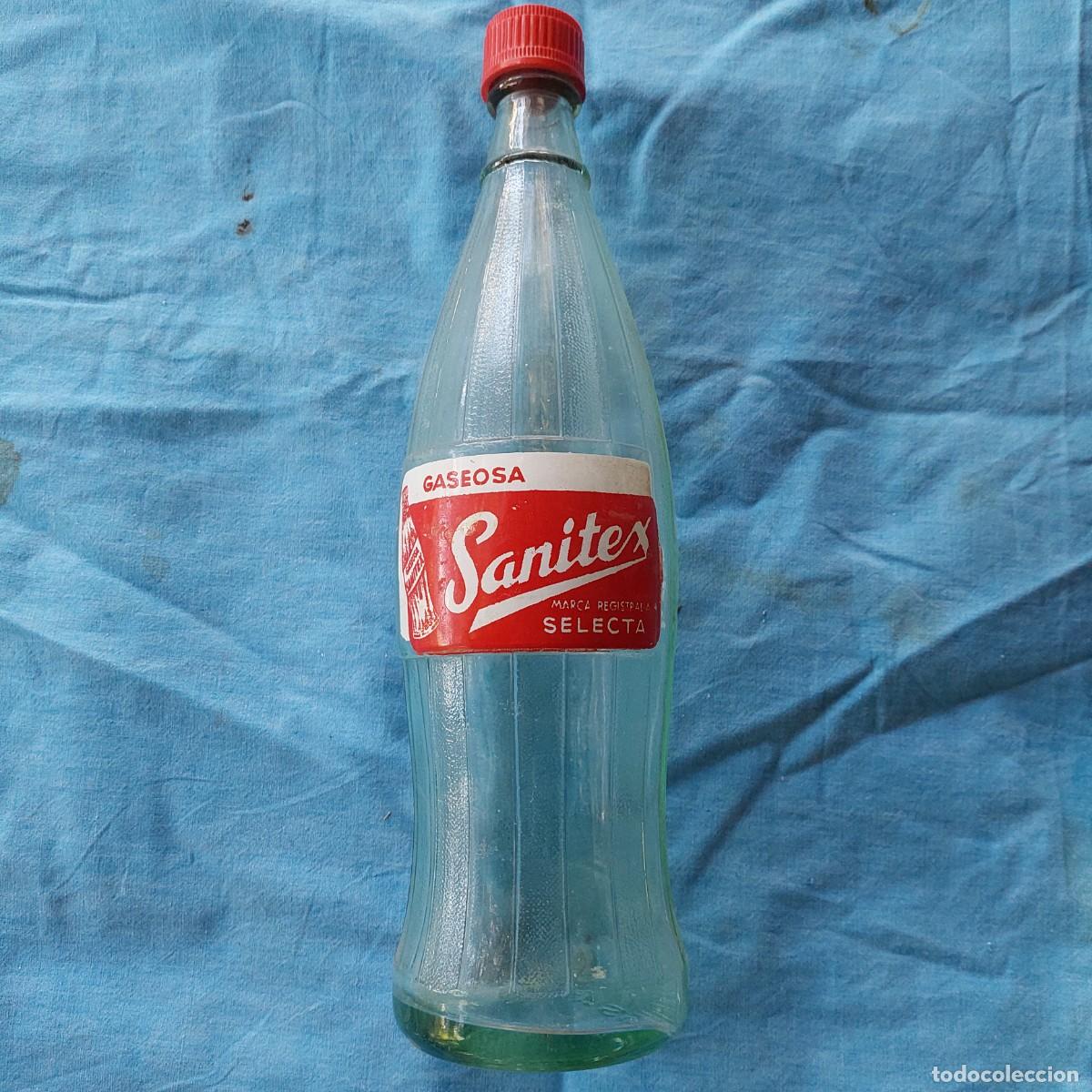 Botellas antiguas: Gaseosa sanitex - Foto 1