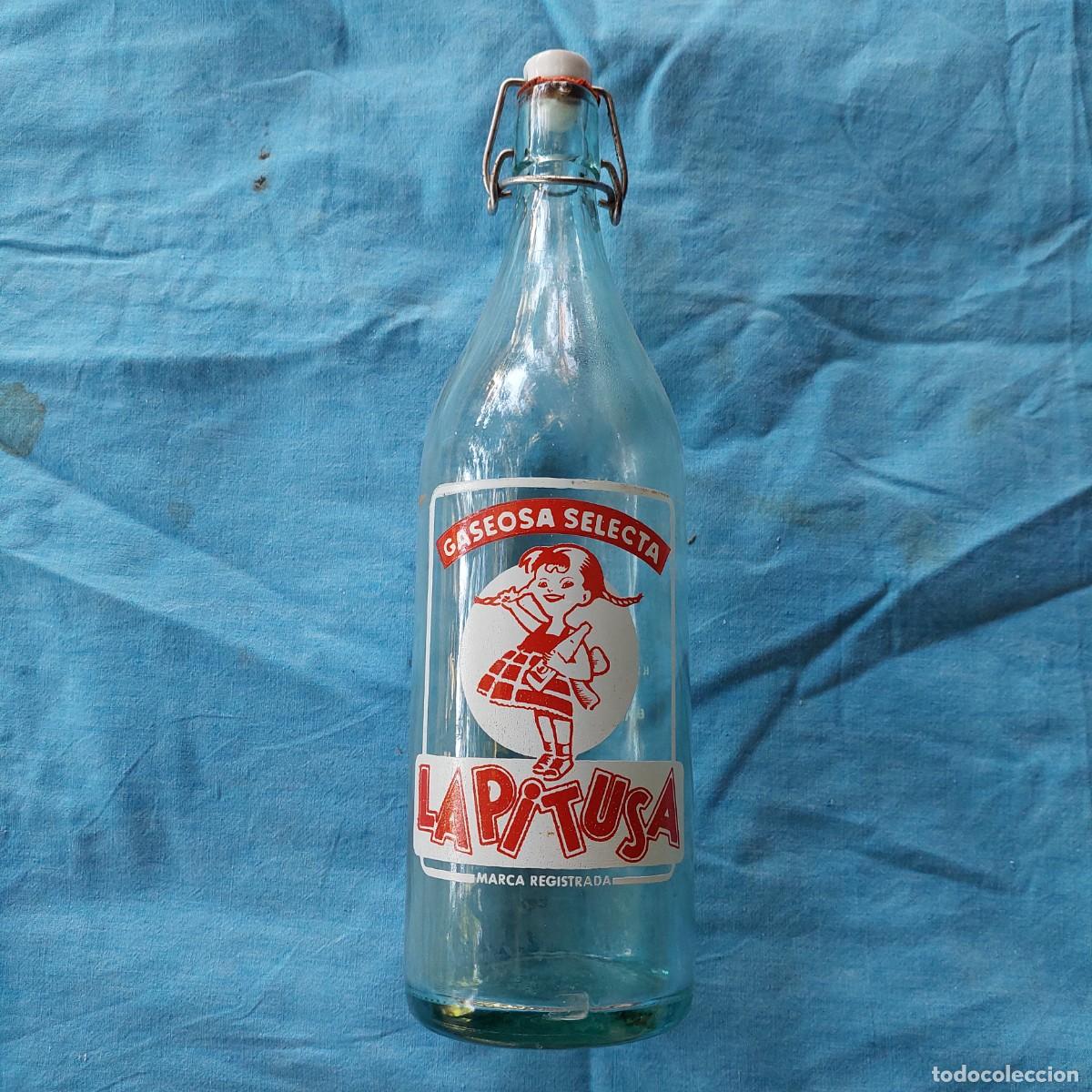 Botellas antiguas: Gaseosa La pitusa - Foto 1