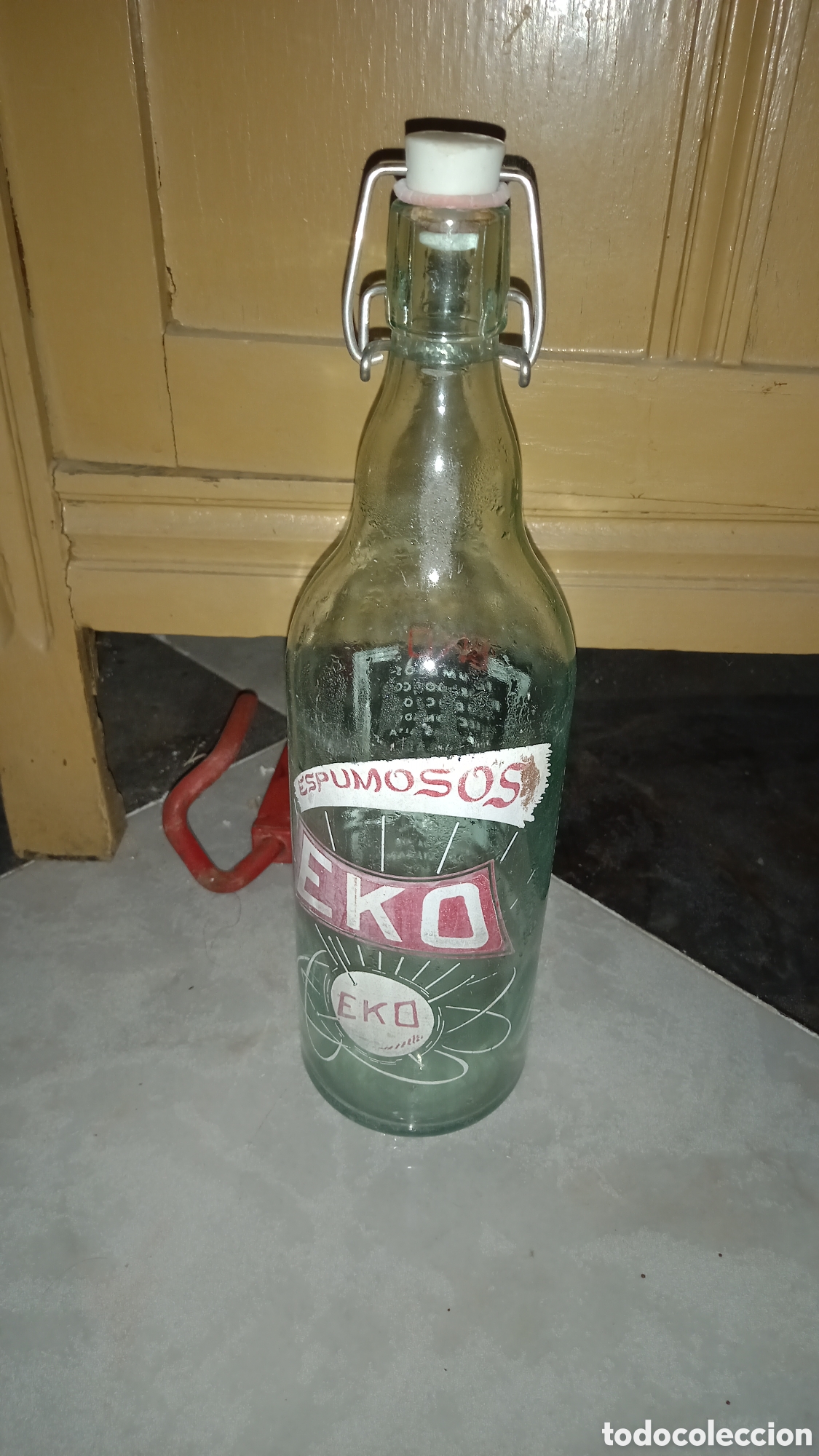 Botellas antiguas: Botella gaseosa Eko - Foto 1