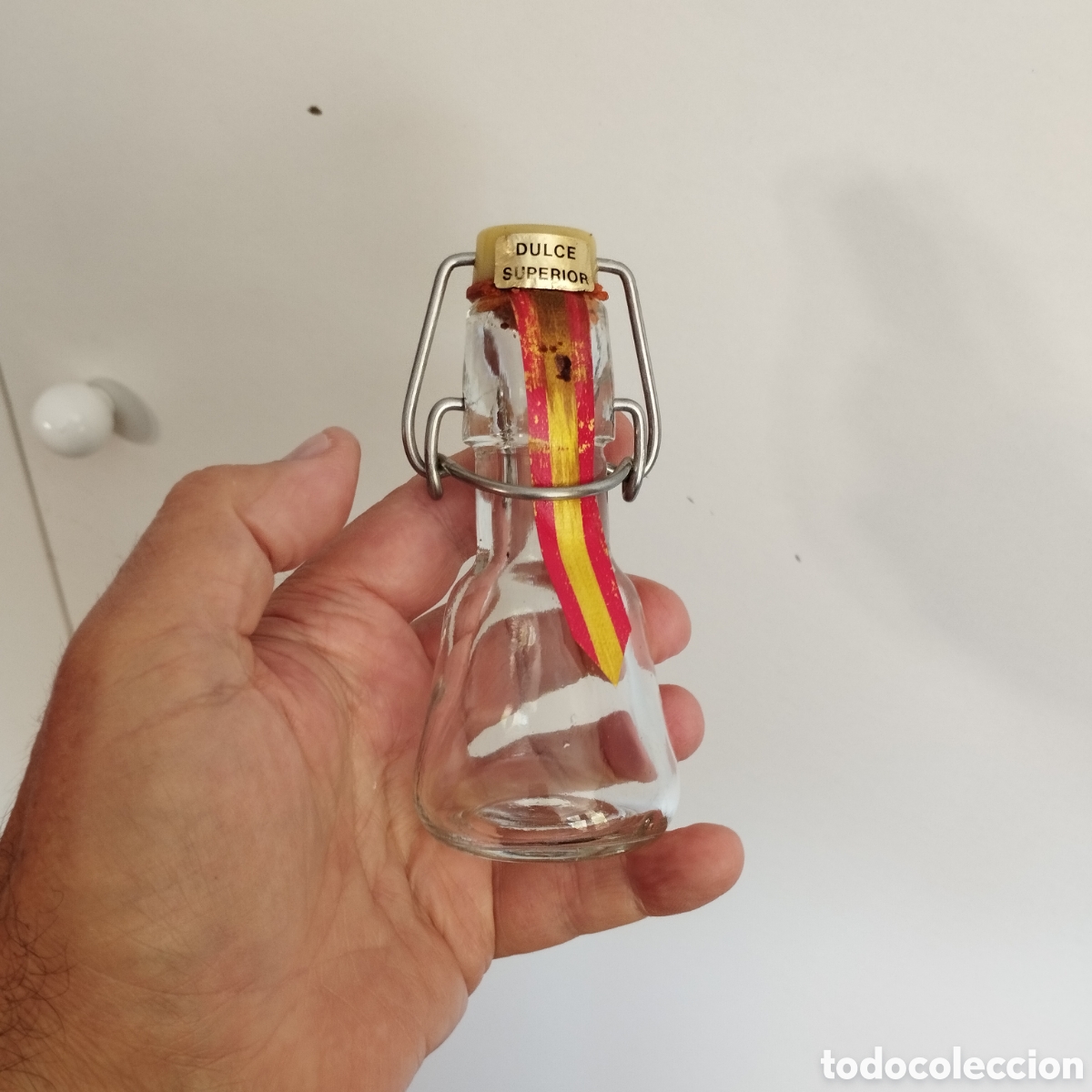 Botellas antiguas: Dulce Superior botell&iacute;n botella vintage - Foto 5