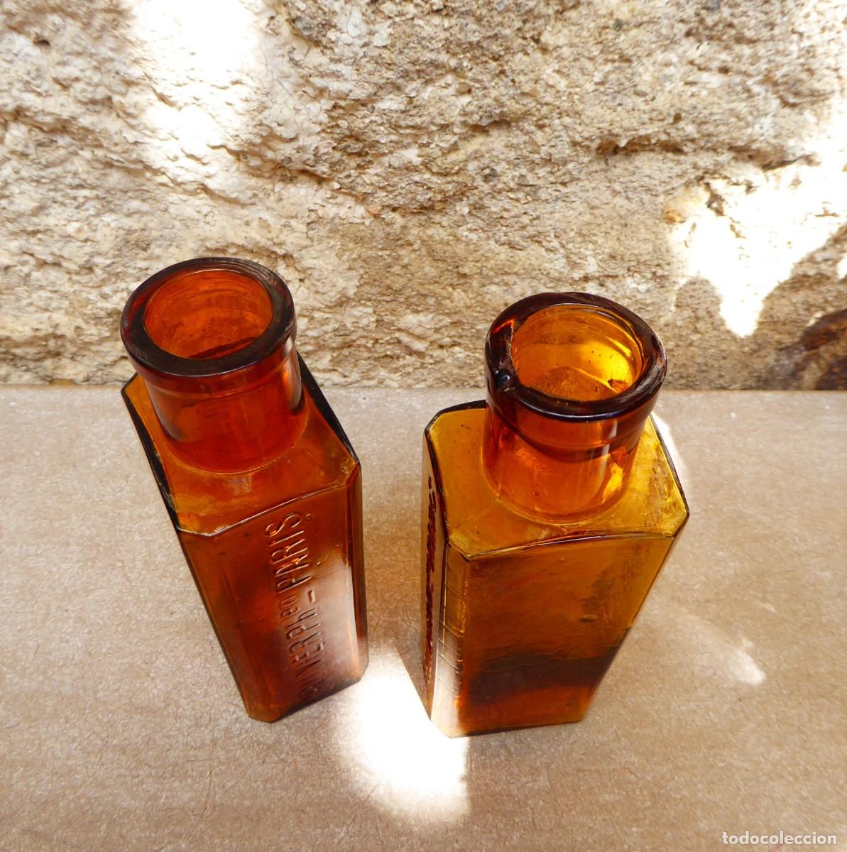 Botellas antiguas: 2 botellas de farmacia - Foto 5