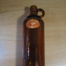 Botellas antiguas: BOTELLA VACIA EDUARDO GARRIGA BADALONA 30 CM