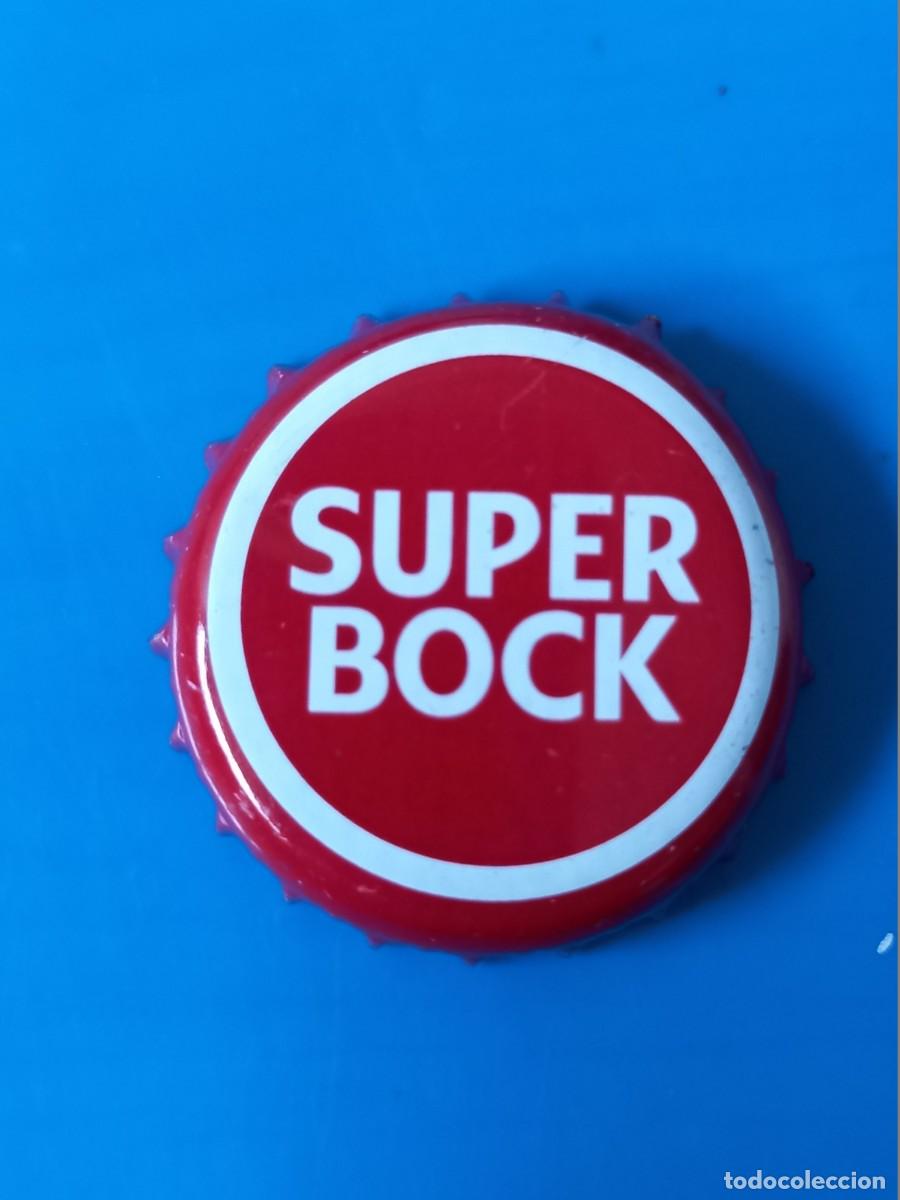Botellas antiguas: Tap&oacute;n Cerveza Super Bock - Foto 1