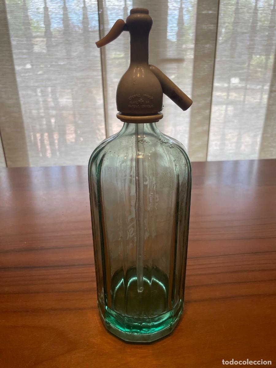 Botellas antiguas: Antiguo sifon - Foto 2