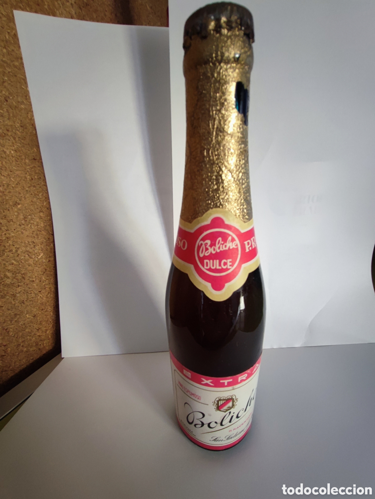 Botellas antiguas: Botella cava Boliche - Foto 1