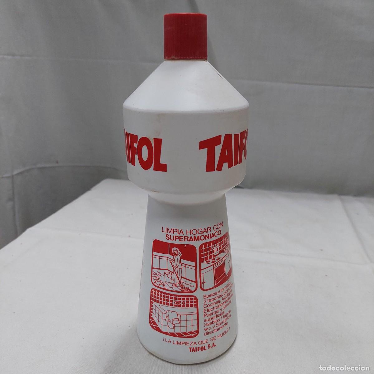 Botellas antiguas: Antigua botella Taifol - Foto 2