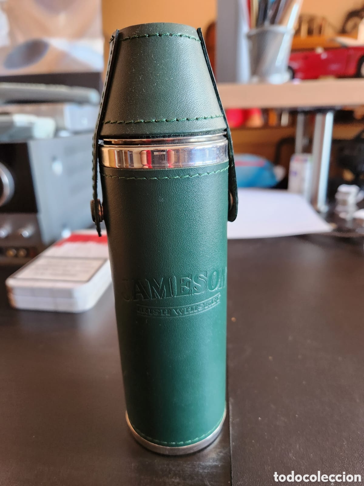 Botellas antiguas: PETACA JAMESON - Foto 2