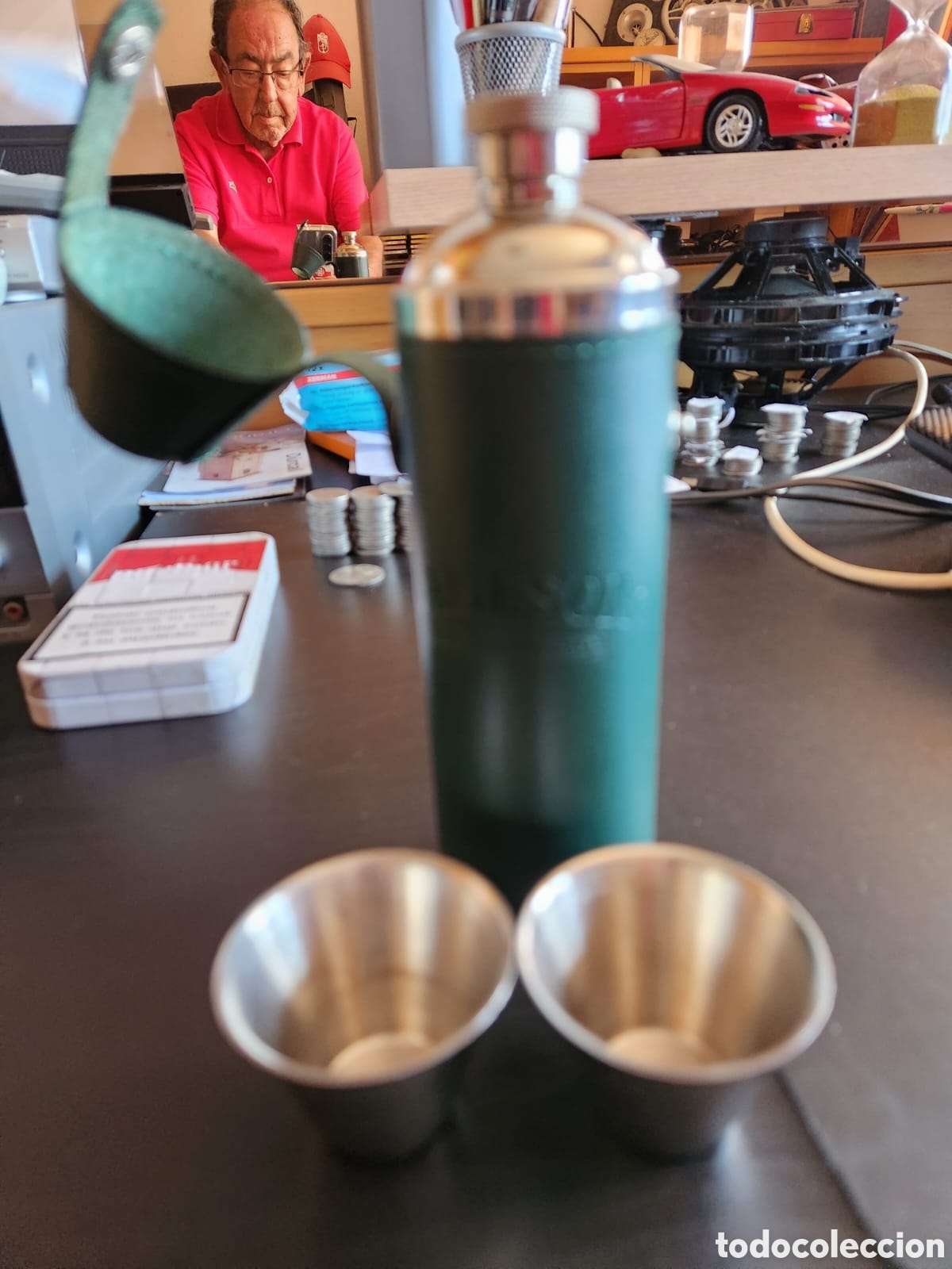 Botellas antiguas: PETACA JAMESON - Foto 1