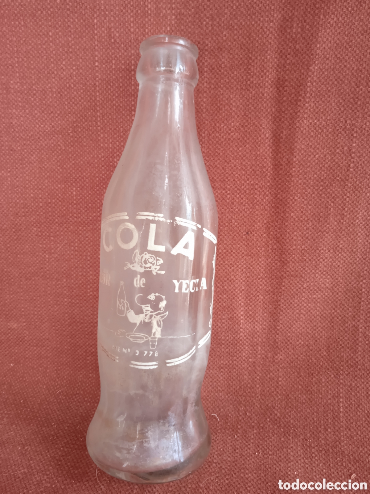 Botellas antiguas: FLOR DE YECLA COLA - Foto 1