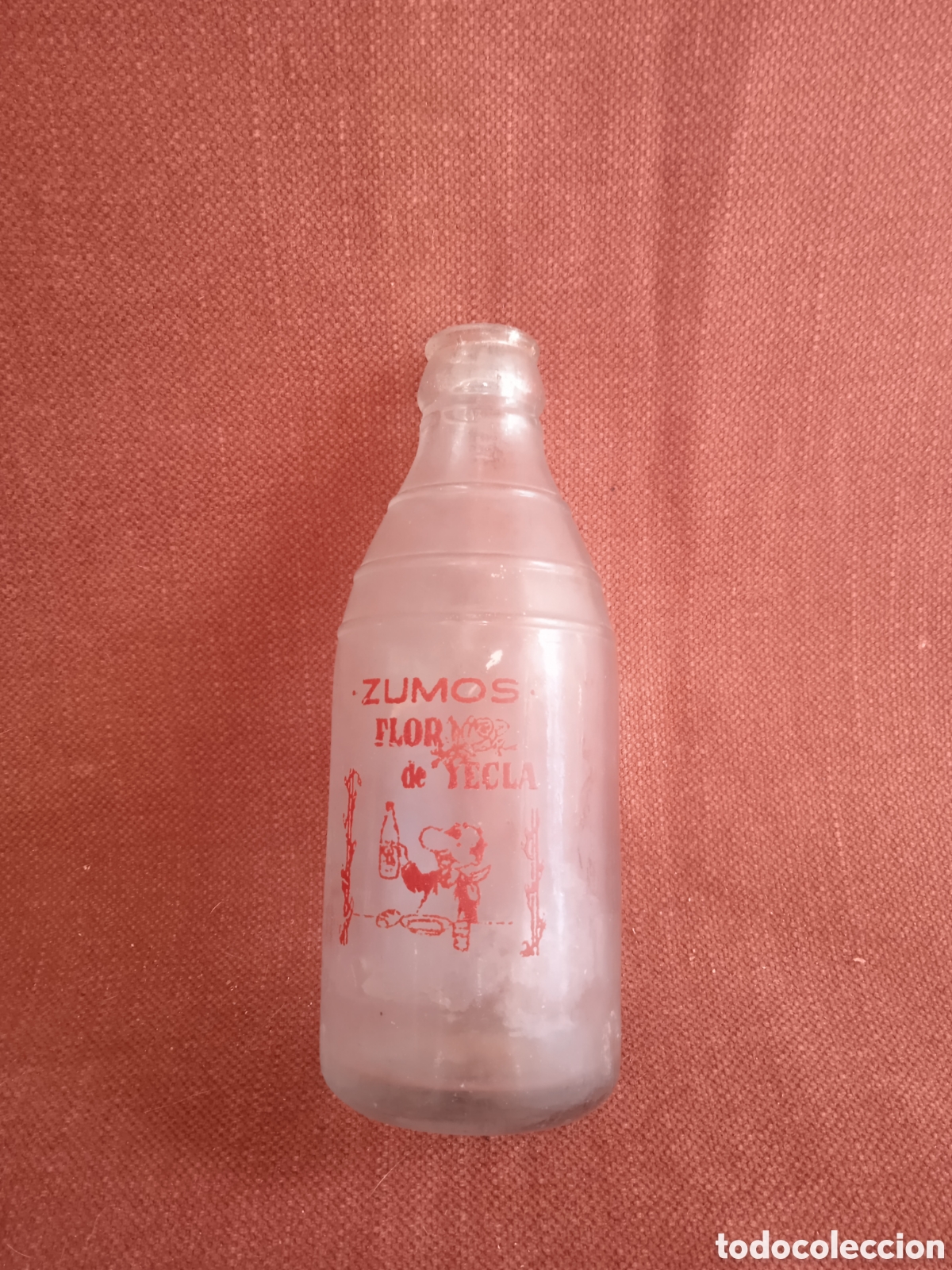 Botellas antiguas: FLOR DE YECLA ZUMO (roja) - Foto 1