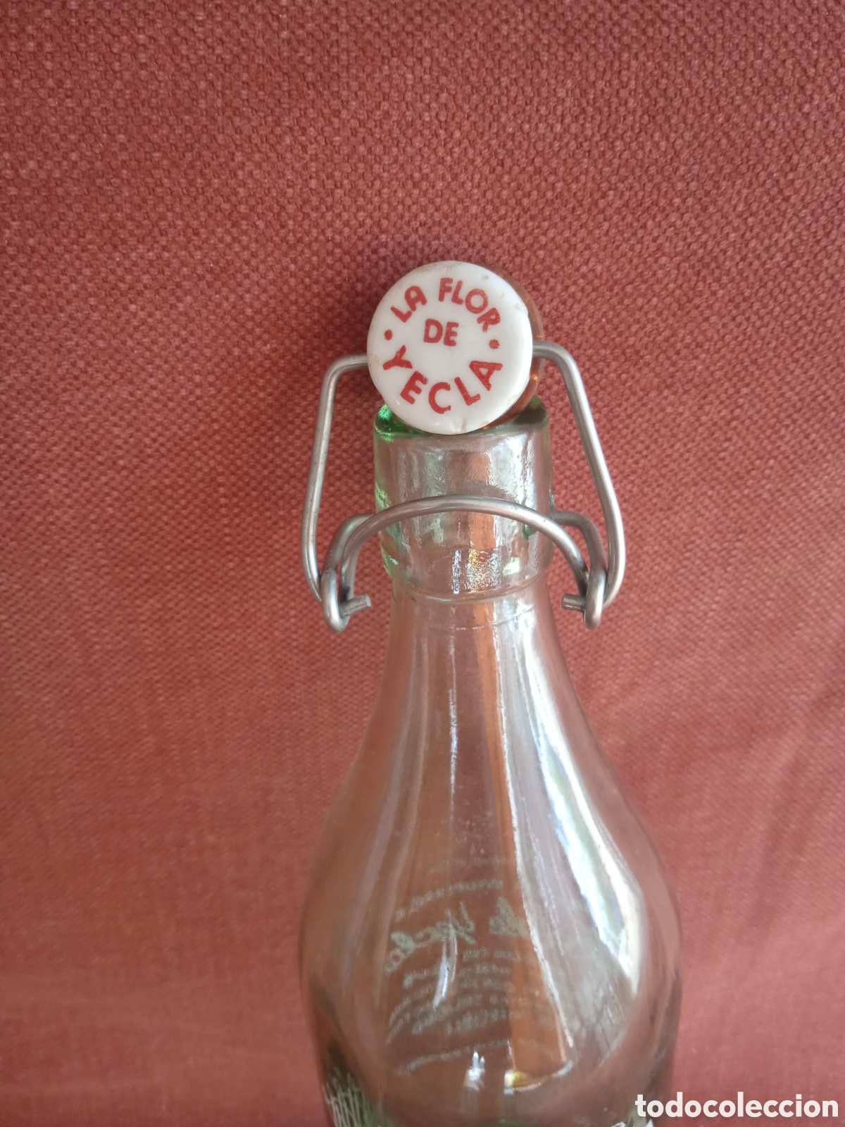 Botellas antiguas: GASEOSA FLOR DE YECLA (modelo 1) - Foto 3