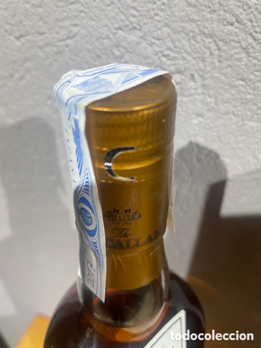 Botellas antiguas: MACALLAN AMBER EDICI&Oacute;N ESPECIAL - Foto 5