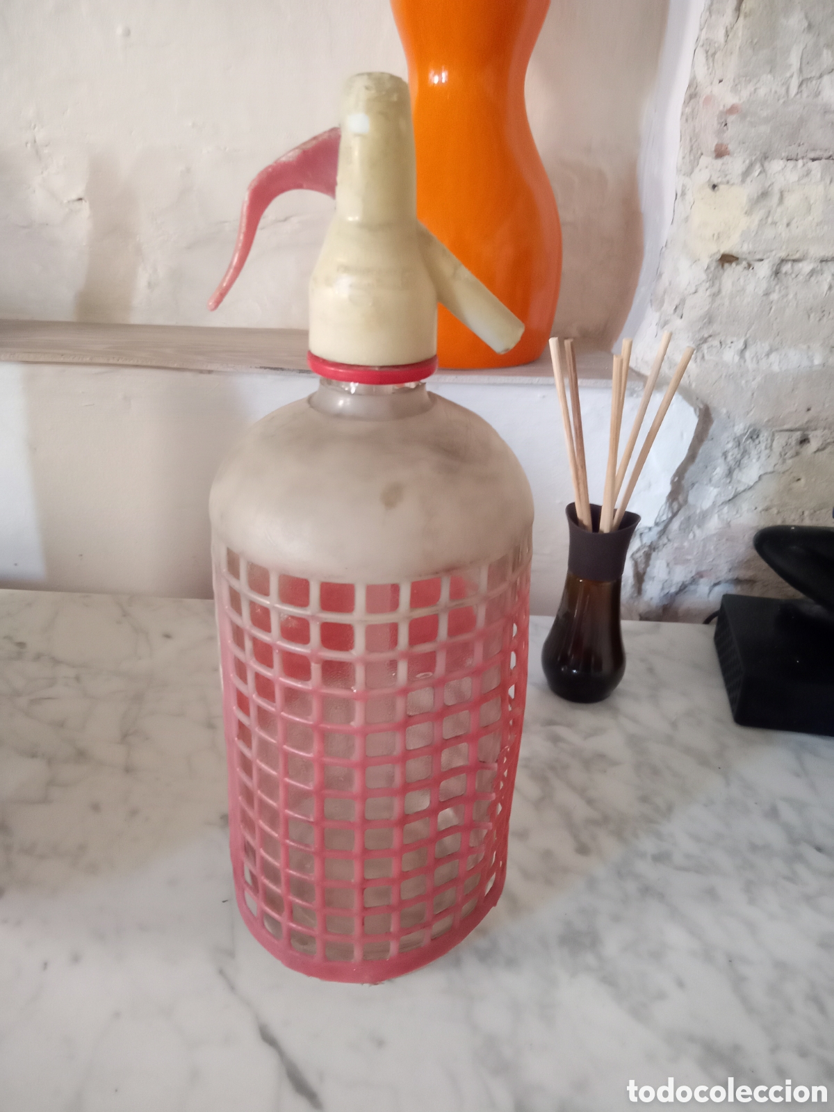 Botellas antiguas: Botella Sif&oacute;n Familiar - Foto 2