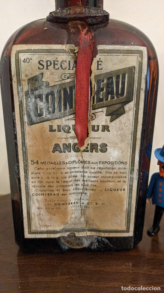 Botellas antiguas: ANTIGUA BOTELLA COINTREAU - Foto 2