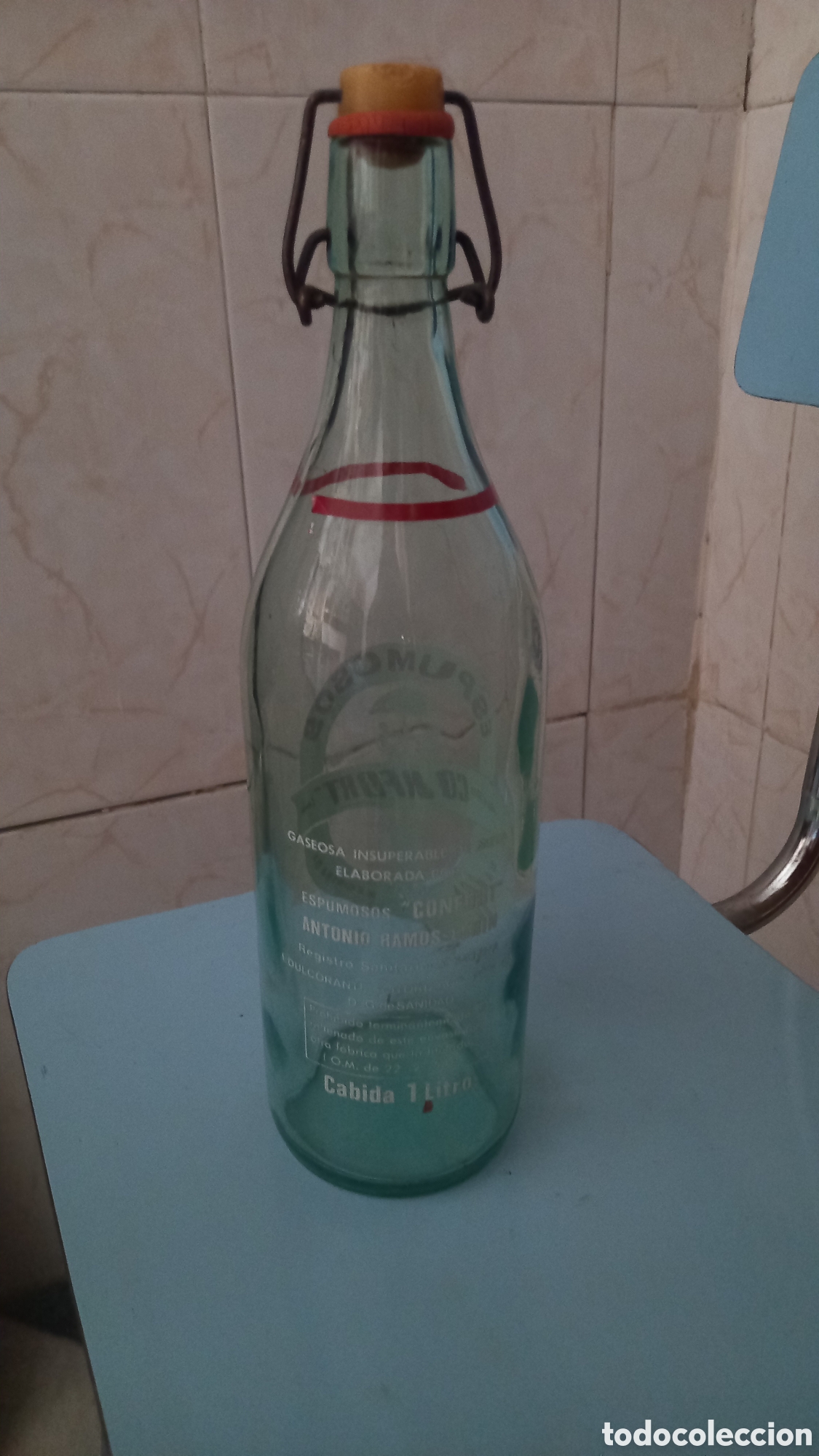 Botellas antiguas: Botella gaseosa Confort - Foto 2