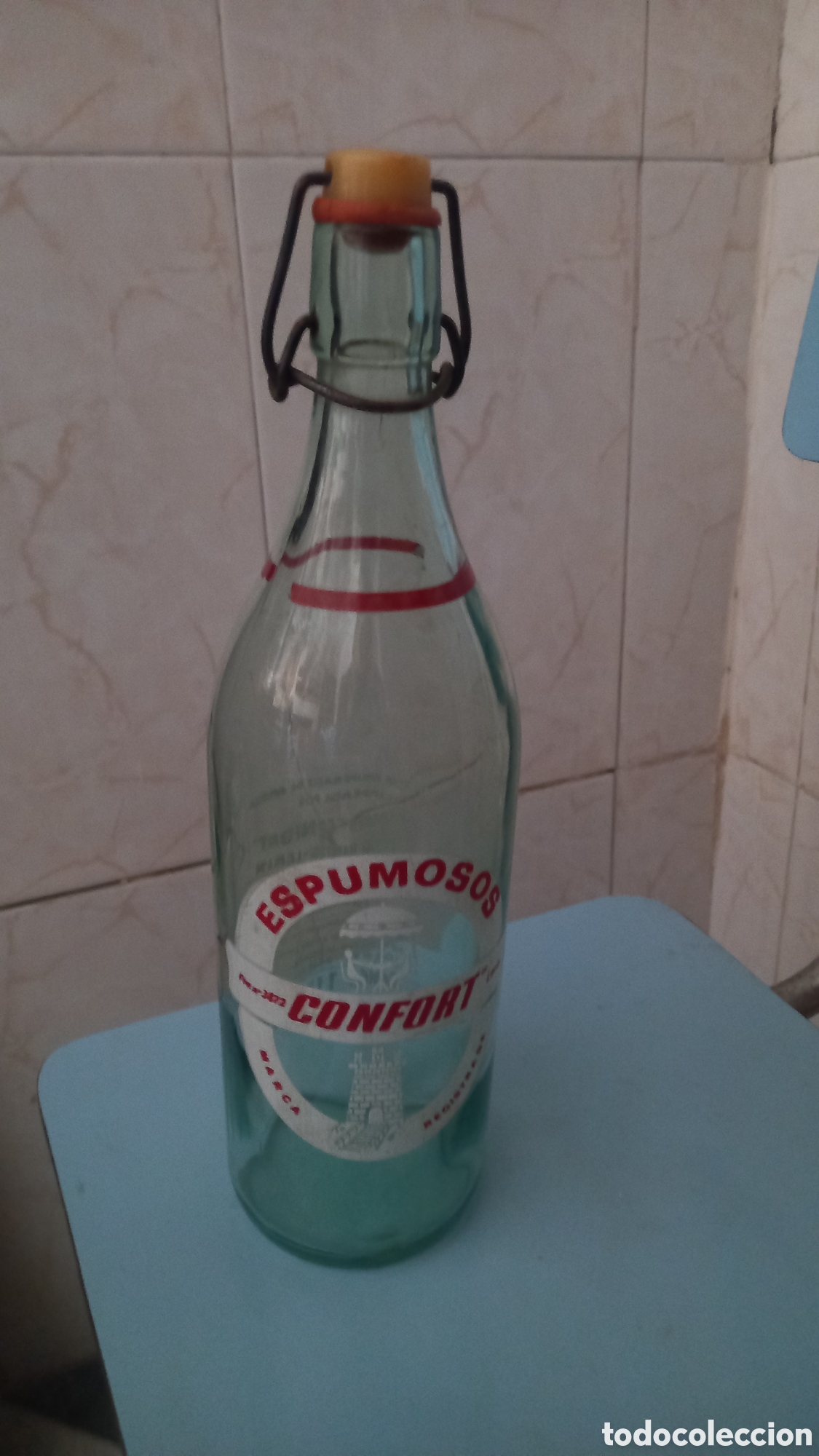 Botellas antiguas: Botella gaseosa Confort - Foto 1