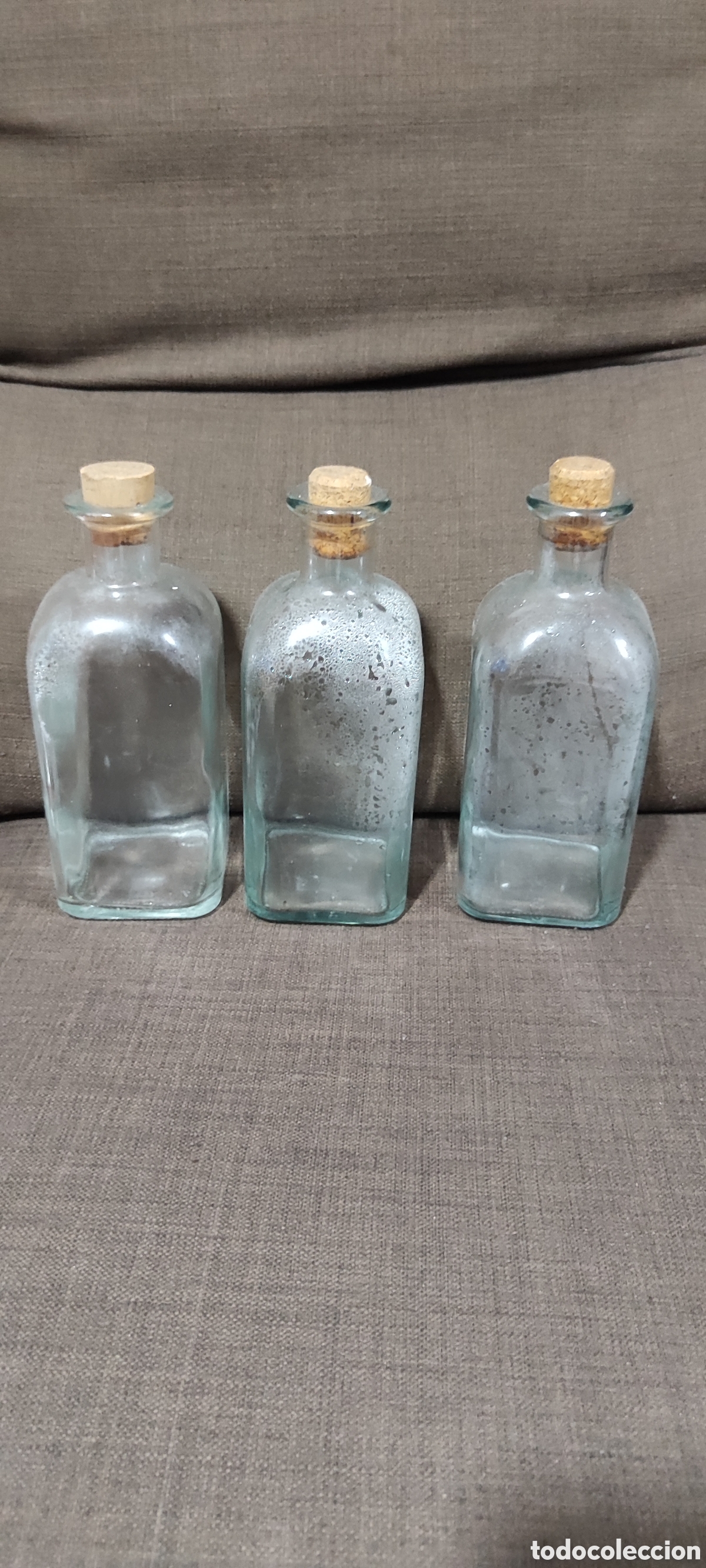 Botellas antiguas: LOTE ANTIGUAS BOTELLAS - Foto 1