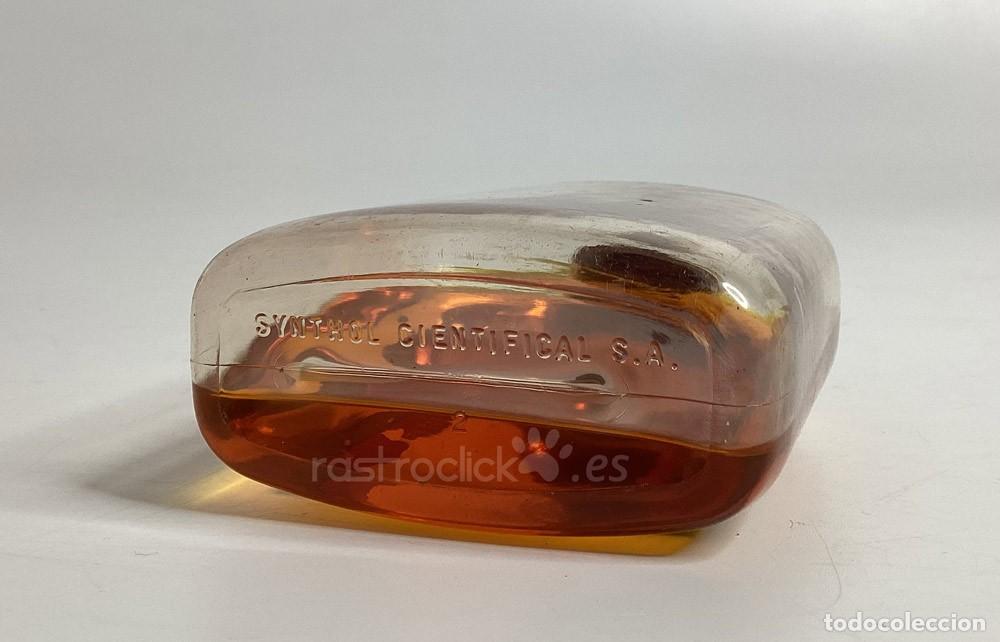 Botellas antiguas: Antigua botella de SYNTHOL 225ml - Foto 5