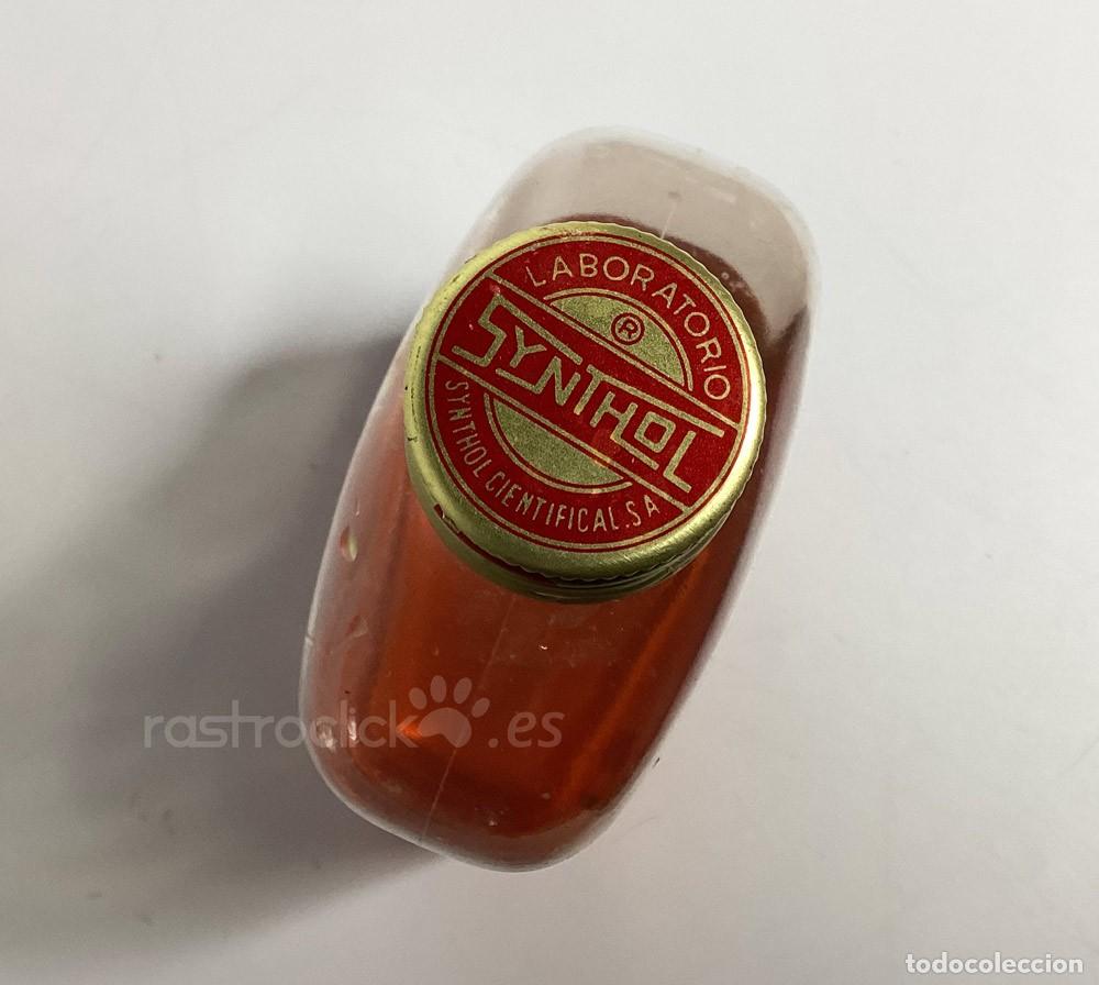 Botellas antiguas: Antigua botella de SYNTHOL 225ml - Foto 6