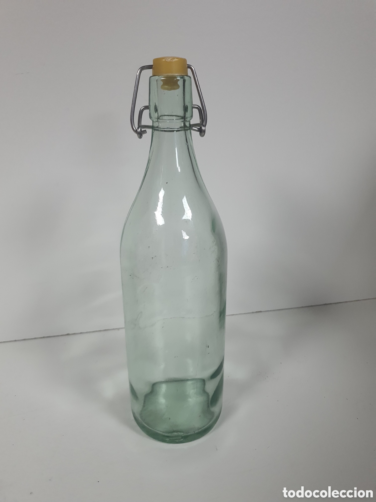 Botellas antiguas: Botella gaseosa rosbus - Foto 1