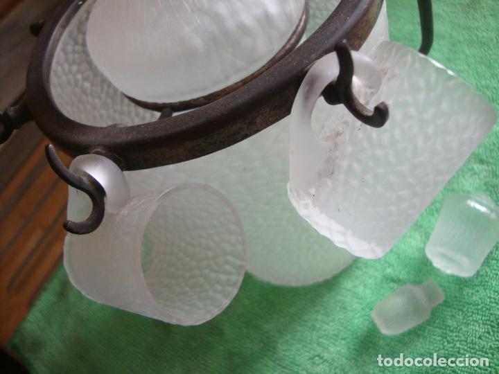 Botellas antiguas: juego botella y vasitos - Foto 4