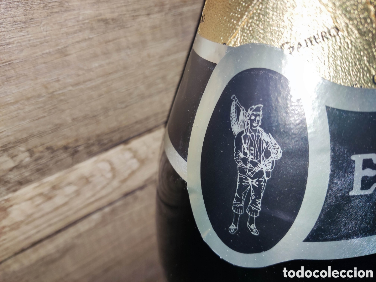 Botellas antiguas: BOTELLA SIDRA EL GAITERO 3 LITROS - Foto 6